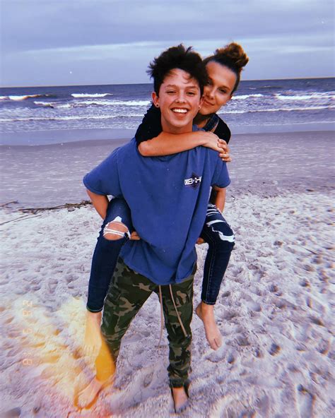 jacob satorius|jacob sartorius and millie bobby brown.